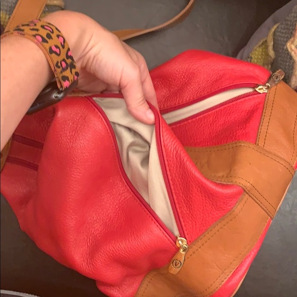 Valentina Italian leather backpack EUC main image 6